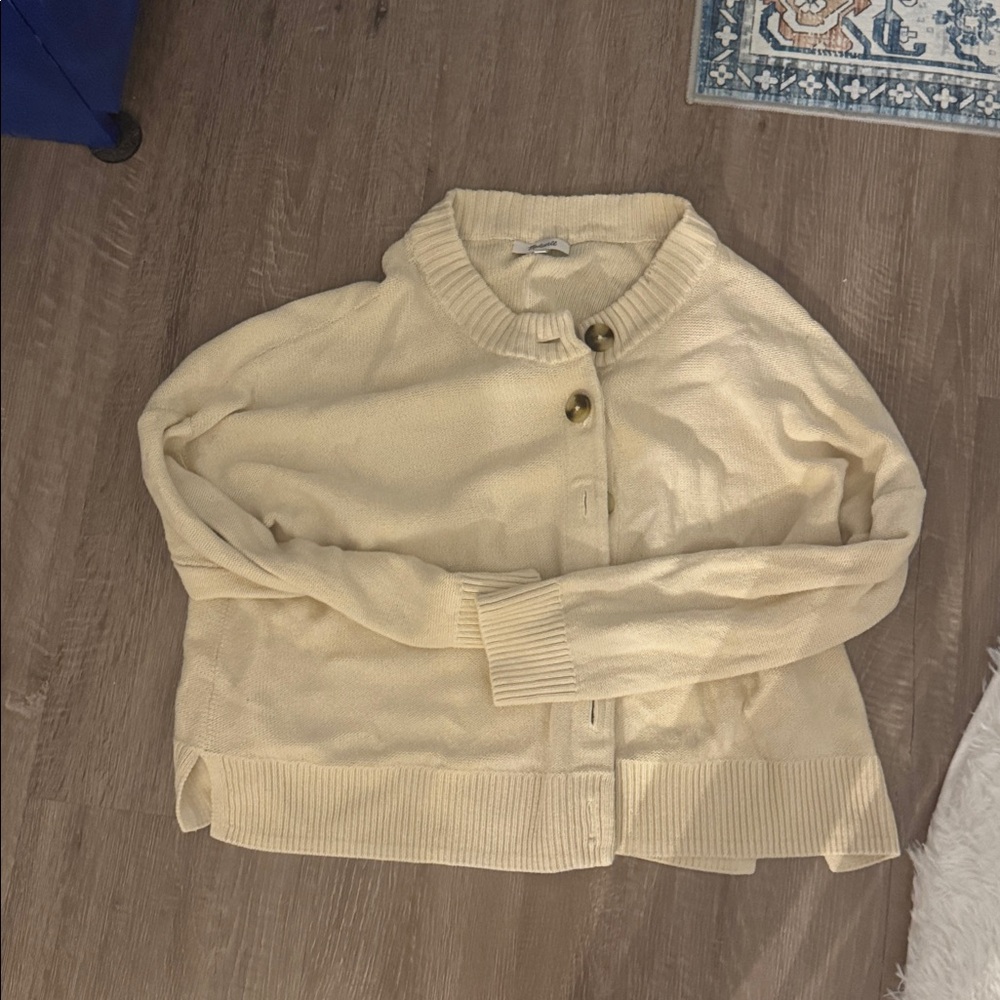 Madewell Beige Knit Sweater XXL